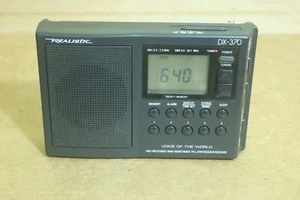REALISTYCZNY model: DX-370 4-pasmowy krótkofalowy radio odbiornik głosu świata - Zdjęcie 1 z 2
