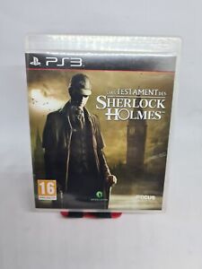 Playstation 3 Testament Of Sherlock Holmes PS3 PAL CIB OVP