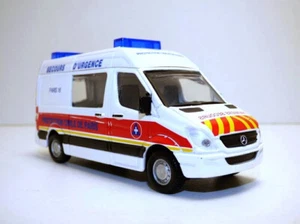 Mercedes Sprinter Pariser Katastrophenschutz Bburago - Bild 1 von 2