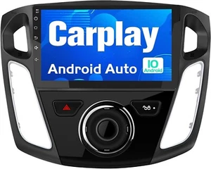Android 10 Car Stereo Radio Compatible for Ford Focus 2012-2017 9 inch GPS - Foto 1 di 7