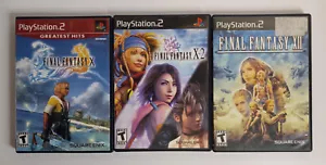Final Fantasy Games (3): X, X-2, & XII (Sony Playstation 2 - PS2) - Picture 1 of 3