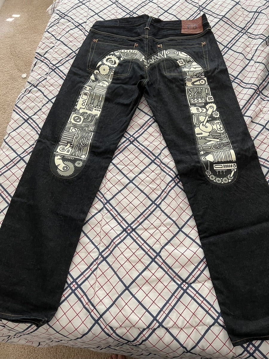 EVISU Denim Jeans Men's 31 Size | eBay EVISU Denim Jeans Men's 31 Size | eBay