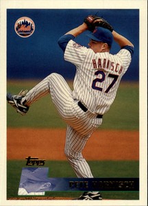 1996 Topps New York Mets Baseball Card #333 Pete Harnisch