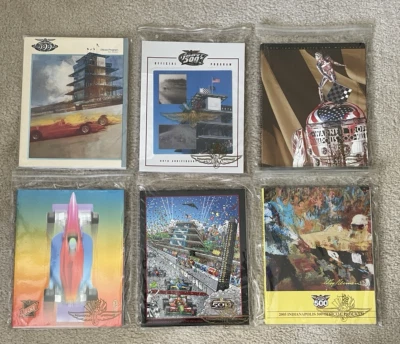 Indy 500 Official Program Lot 2000-2005 Excellent Condition - Image 1 of 2