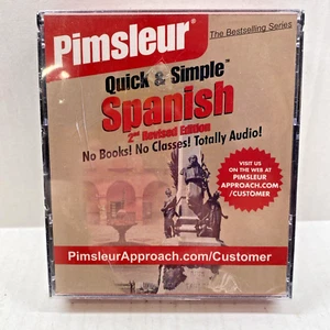 PIMSLEUR QUICK & SIMPLE Spanish 4 CD Sets Factory Sealed - Picture 1 of 2