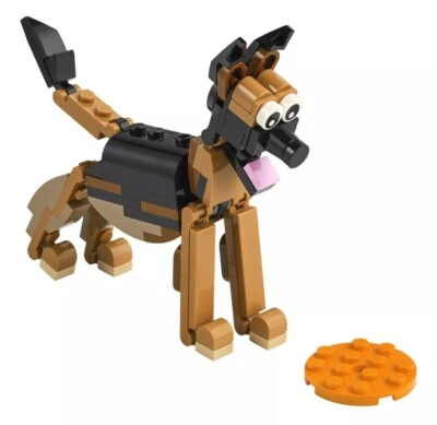 Lego Creator 3 en 1 Pastor Alemán (30578) 76 Piezas Perro Polybag NUEVO Envío Rápido Foto 1 de 3