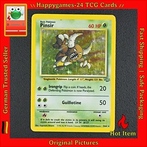 Pinsir - Pokemon Karte TCG WOTC 9/64 Rare Holo Dschungel /E26 - Bild 1 von 19