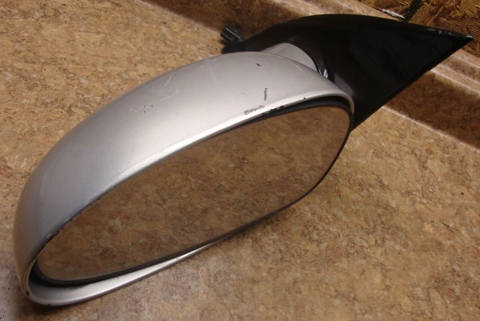 Espejo retrovisor delantero izquierdo Saturn SC2 SC 2 S 2002 plateado automático LH 02 Foto 1 de 2