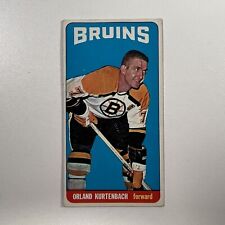 1964/65 TOPPS TALLBOY NHL HOCKEY CARD #18 ORLAND KURTENBACH VGEX EX NICE!! 64/65