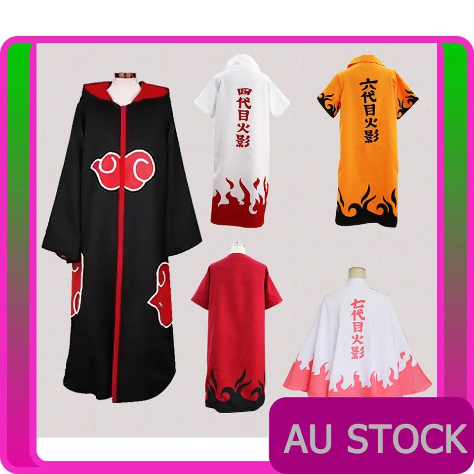 Disfraz de Anime Naruto Akatsuki Sasuke Uchiha Trajes Japoneses Capa de Anime Juegos con disfraces Foto 1 de 1