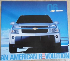 NEW OLD STOCK 2006 Chevrolet Equinox 20-page Sales Brochure Catalog - Chevy - Picture 1 of 9