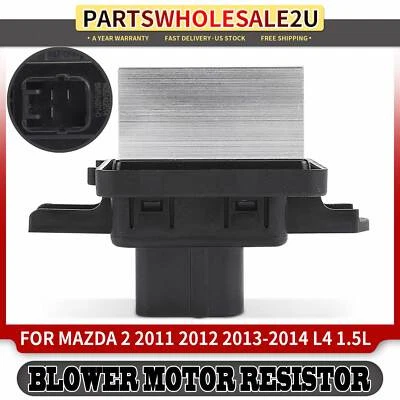 Heater Blower Motor Resistor for Mazda 2 2011 2012 2013 2014 L4 1.5L D65161B15 Foto 1 de 4
