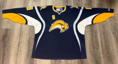 Camiseta deportiva de hockey Buffalo Sabres Derek Roy 9 NHL CCM talla XXL 2X grande vintage Foto 1 de 4