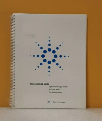 Agilent 5964-8198 Models N3300A-N3307A DC Electronic Loads Programming Guide - Image 1 of 2