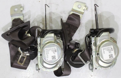 15 16 CHEVROLET SILVERADO SIERRA HD 2500/3500 COCOA SEAT BELT LH & RH FRONT OEM - Image 1 of 2