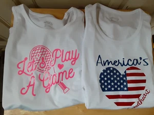 BCG (TWO) Girls Tank Tops Size XL (16) NEW WITH TAGS - Picture 1 of 5