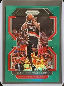 Rasheed Wallace - 2021-22 Panini Prizm - Green Prizm #258 - Bild 1 von 1