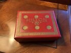 Vintage Red Gold HILTON Watch Presentation Case Box