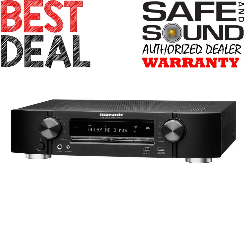 MARANTZ NR1510 Slim Line Home Theater Receiver - Image 1 of 3