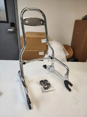 2014-2018 Indian Chief 14in Quick Release Passenger Backrest Chrome #2880670-156 - Image 1 of 4