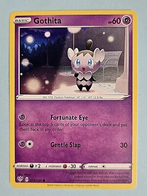 2020 Gothita 73/189 - Darkness Ablaze - NM/MINT Pokémon TCG - Image 1 of 3