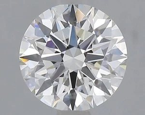 1.50ct Round Cut Lab Grown Diamond for Engagement Ring - Picture 1 of 2