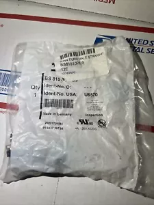 Turck BS8151-0/PG9 Connector, M12 Eurofast, Straight 5 Pin Male, 125VAC - NEW - Picture 1 of 2