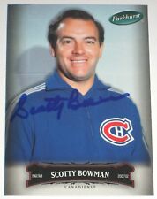 SCOTTY BOWMAN SIGNED UPPER DECK PARKHURST MONTREAL CANADIENS CARD AUTOGRAPH!