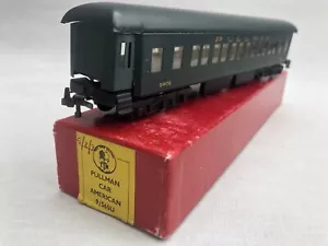 Trix TTR 9/565U HO Gauge American Pullman Car 2602 Green Good+ Condition Boxed - Picture 1 of 20