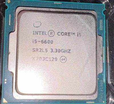 Procesador Intel Core i5-6600 3,30 GHz cuatro núcleos (SR2L5) Foto 1 de 2