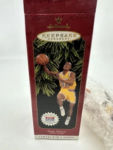 1997 Magic Johnson LALakers Hallmark Keepsake Christmas Ornament Wo/Card - Picture 1 of 4