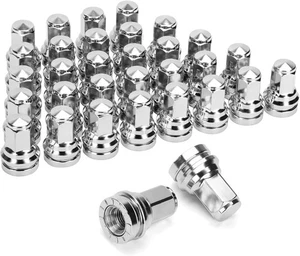 Dynofit 32pcs M14X1.5 HEX 21mm OEM/STOCK Lug Nuts for 2017-2025 Ford F250 F350 - Picture 1 of 7