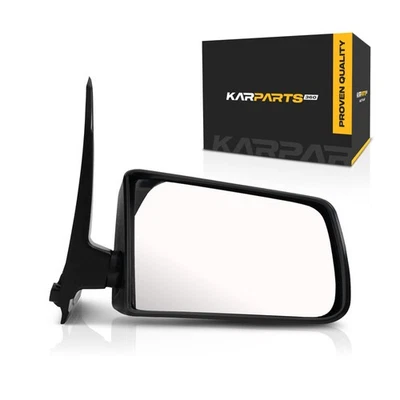 Дверное зеркало со стороны пассажира для GMC Jimmy 1990 1991 | без подогрева | текстурированное черное - Изображение 1 из 4