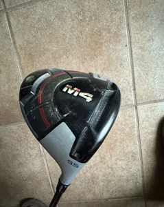 TaylorMade M4 Driver 9.5 RH Fujikara Stiff Shaft W/Head Cover Used - Picture 1 of 5