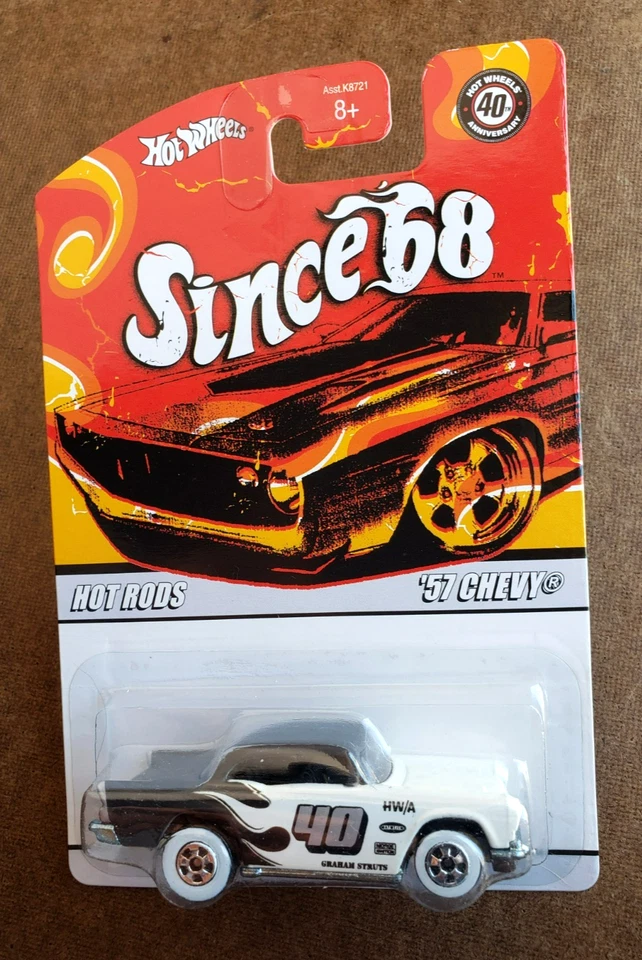 2008 Hot Wheels Since 68 Top 40 #3 Red Baron Tom Daniel Design Redlines