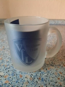 Vfl bochum tasse becher Aus Milchglas. - Bild 1 von 3
