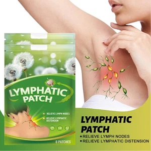 Lymphatic Detox Patch - For Swollen Lymph Glands, Parametrial Lymph, 8Patches❃ - Picture 1 of 9