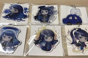 Ado Heart Glossy Acrylic Keychain Complete Set w/Secret Heart 2024 Official NEW - Picture 1 of 24