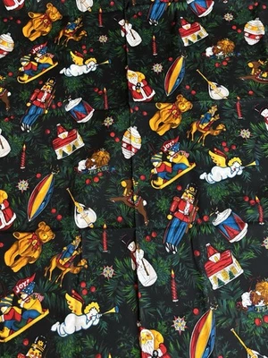 Alexander Henry Nicole de Leon We Need A Little Christmas Cotton Fabric 44x95 In - Image 1 of 4