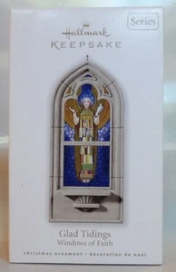 Frohe Botschaft Fenster des Glaubens Punze Andenken Christbaumschmuck 2010 - Bild 1 von 2
