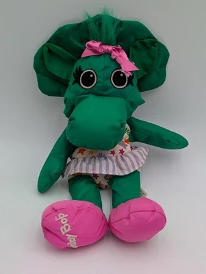 Juguete de peluche Playskool Baby Bop baño dinosaurio Barney 13 pulgadas 1996 Foto 1 de 4