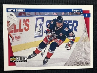 1997-98 UD Collector's Choice #167 Wayne Gretzky NY Rangers NM-MINT or Better! - Image 1 of 2