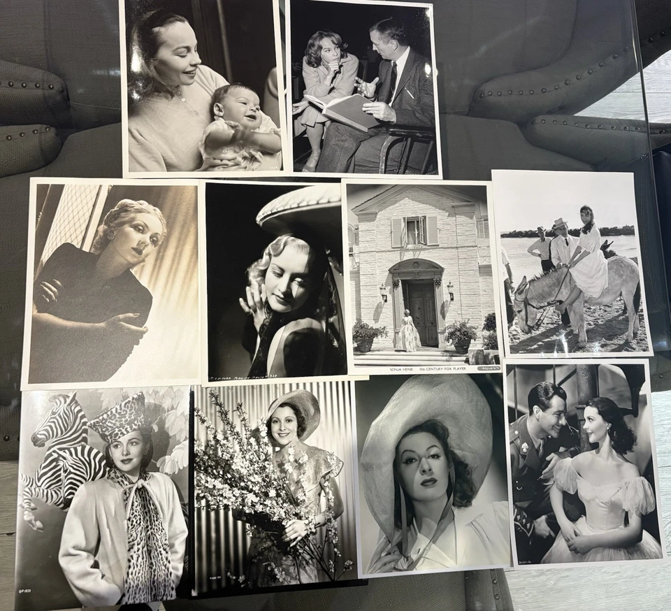 Job Bulk Lot Hollywood Glamour Photos Vintage Original Hurrell Willinger 1930s - Imagem 1 de 4