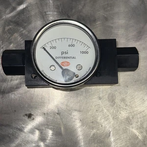 Orange Research 1306-P77134-2 High Pressure Differential Gauge Max 7500psi 200*F - Picture 1 of 5