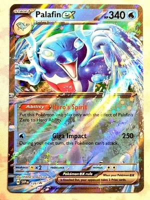 Palafin ex 126 Sv: Scarlet & Violet Promo Cards Holo - Image 1 of 2