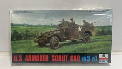 ESCI U.S. Armored Scout Car m3a1 Kit 8038 1/72 Scale Sealed Box - Image 1 of 4