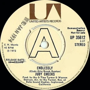 Judy Cheeks - Endlessly / Rockin' Blues, 7", (Vinyl) - Bild 1 von 1