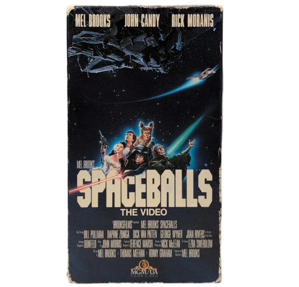 Spaceballs (VHS, 1988) John Candy Original Release ^^ Buy 2 Get 1 Free ^^ - Image 1 of 4