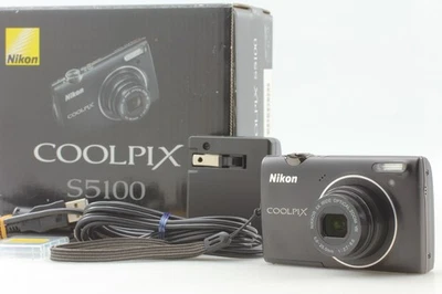 [Near MINT in BOX] NIKON COOLPIX S5100 12.2MP Compact Digital Camera JAPAN - Image 1 of 4
