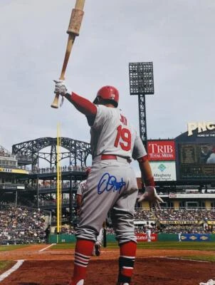 JON JAY SIGNED ST. LOUIS CARDINALS 11X14 PHOTO MIAMI MARLINS AUTOGRAPH COA J1 Foto 1 de 2
